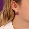 Серьги TARATATA, Bloom, смола, стразы, блестки, микрошарики, TT-W23-11794-106 фиолетовый Серьги TARATATA, Bloom, смола, стразы, блестки, микрошарики, TT-W23-11794-106 фиолетовый