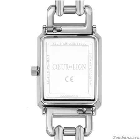 Комплект Coeur de Lion, часы+браслет Silver-Silver, 7670/53-1717
