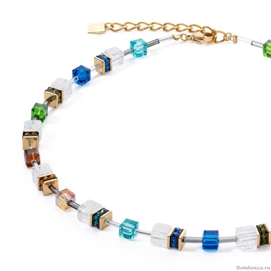 Колье Coeur de Lion, Multicolour Gold, 3018/10-1516 Колье Coeur de Lion, Multicolour Gold, 3018/10-1516