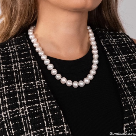 Колье Lanzerotti, Splendore, с жемчугом, LZ-24.08-323 белый