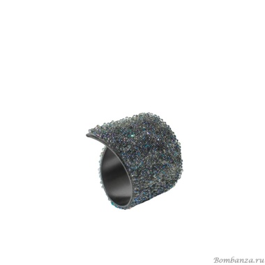 Кольцо Katerina Vassou, Rebutia, незамкнутое, с цветными кристаллами, KV24.1-309019B серебристый