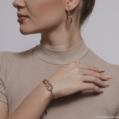 Браслет Boccadamo, XBR941RS BW/S/RG Браслет Boccadamo, XBR941RS BW/S/RG, Италия