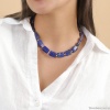 Колье Nature Bijoux, Indigo, с лазуритом, NB24.1-15-43046 синий