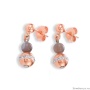 Серьги Coeur de Lion,  Beige-Grey 4992/21-1012. Германия