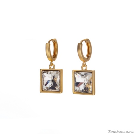 Серьги Dansk Copenhagen, Audrey, с кристаллом, DNSK25.2-3C2407031 хрустальный