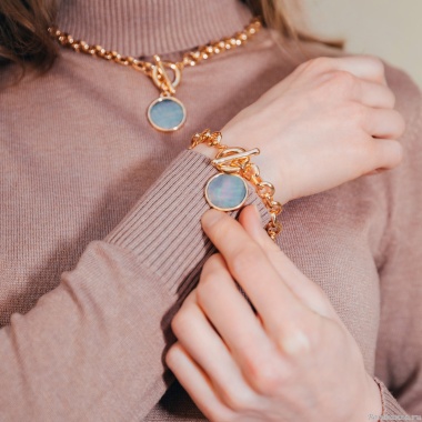 Колье Fiore Luna, Mare Black Shell