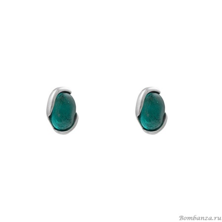 Серьги Ciclon, Daila, с муранским стеклом, CN-232613 бирюзовый