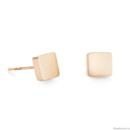 Пусеты Coeur de Lion,  Rose Gold 0400/21-1620. Германия