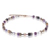 Колье Coeur de Lion GeoCUBE® Lilac-Beige 4905/10-0836. Германия