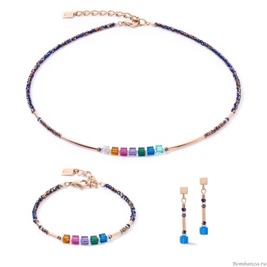 Серьги Coeur de Lion, Multicolour Autumn, 5027/21-1538 Серьги Coeur de Lion, Multicolour Autumn, 5027/21-1538