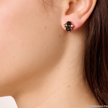 Серьги Dyrberg Kern, BILLIS SG BLACK MIX, 470137 Серьги Dyrberg Kern, BILLIS SG BLACK MIX, 470137