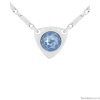 Колье VIDDA, Fire, с кристаллом Swarovski, VD25.2-02331 голубой, 50см