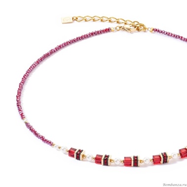 Колье Coeur de Lion, Red, 4567/10-0300 Колье Coeur de Lion, Red, 4567/10-0300