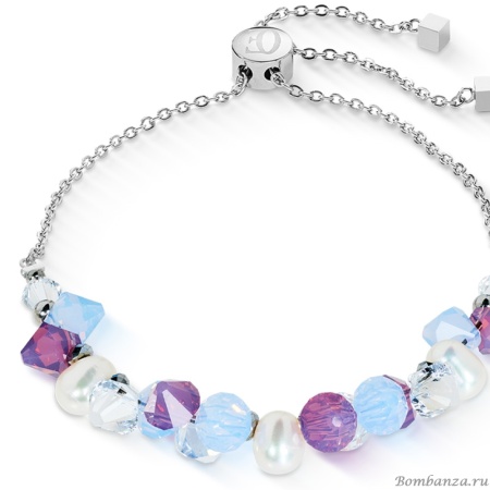 Браслет Coeur de Lion, Lilac-Blue, 1124/30-0839 Браслет Coeur de Lion, Lilac-Blue, 1124/30-0839. Германия