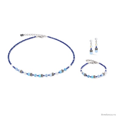 Колье Coeur de Lion, Blue, 4565/10-0700 Колье Coeur de Lion, Blue, 4565/10-0700