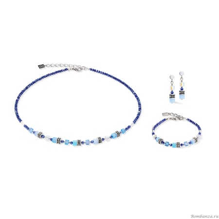 Колье Coeur de Lion, Blue, 4565/10-0700 Колье Coeur de Lion, Blue, 4565/10-0700