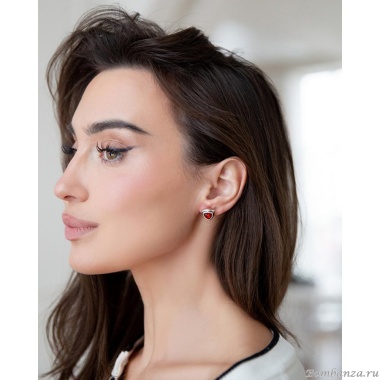 Серьги Ciclon, Fortuna, с кристаллом, CN-251600 хрустальный