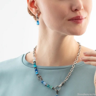 Серьги Coeur de Lion, Blue-Turquoise, 4712/21-0706 Серьги Coeur de Lion, Blue-Turquoise, 4712/21-0706