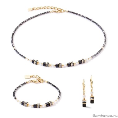 Серьги Coeur de Lion, Black, 4567/20-1300 Серьги Coeur de Lion, Black, 4567/20-1300