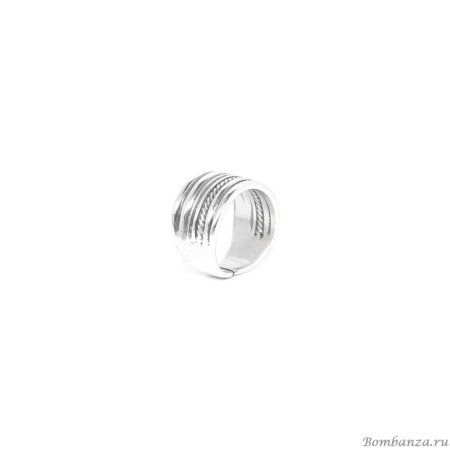 Кольцо ORI TAO, Badjao, фактурное, OT22.2-19-40015 серебристый