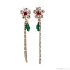Серьги Moon Paris, Ringo Queen, в форме цветка, с кристаллами, MRQ-24.05-003 красный