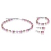 Серьги Coeur de Lion GeoCUBE®, Light Rose, 4016/20-1920. Германия