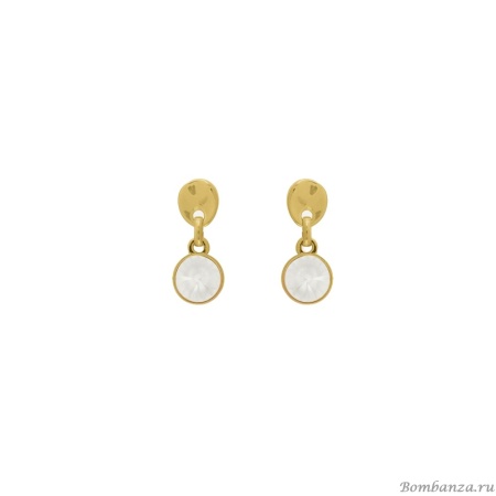 Серьги VIDDA, Lily, с кристаллом Swarovski, VD25.1-02087 хрустальный
