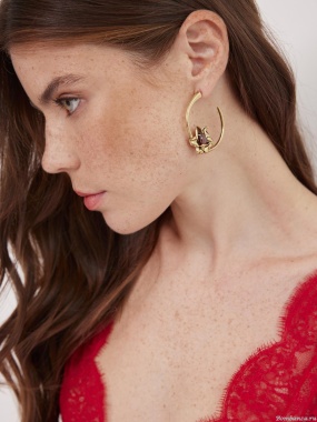 Серьги Fiore di Firenze OR9312 RUB RING Серьги Fiore di Firenze OR9312 RUB RING