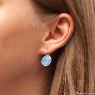 Серьги Fiore Luna, Sky Ignite, A1903.M21 BL/S Серьги Fiore Luna, Sky Ignite, A1903.M21 BL/S