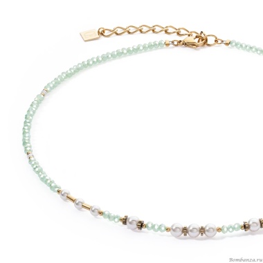 Колье Coeur de Lion, Light Green, 4434/10-0520 Колье Coeur de Lion, Light Green, 4434/10-0520