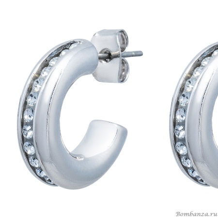 Серьги Fiore Luna, Crystal, A2409SW-E02.1 BW/S