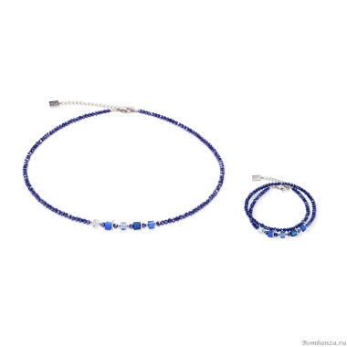 Колье Coeur de Lion, Blue, 4464/10-0700 Колье Coeur de Lion, Blue, 4464/10-0700