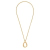 Колье Tucco, Mistral, с подвеской в форме овала, TC-TMC130 золотистый
