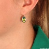 Серьги TARATATA, Tootoo, асимметричные, со смолой и блестками, TT-W23-10772-10M серебристый Серьги TARATATA, Tootoo, асимметричные, со смолой и блестками, TT-W23-10772-10M серебристый