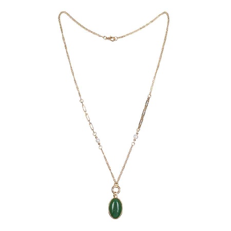 Колье Fiore Luna, GREEN AVENTURINE, LN5155 G/G