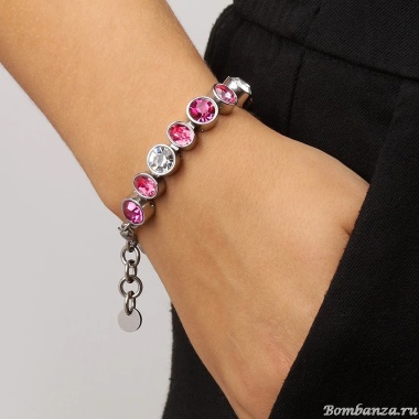 Браслет Dyrberg Kern, ELAINE SS PINK/ROSE, 440125 Браслет Dyrberg Kern, ELAINE SS PINK/ROSE, 440125
