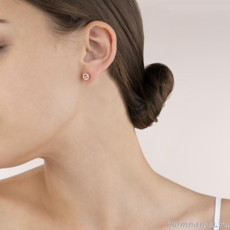 Серьги Coeur de Lion, Light Rose 0228/21-1920. Германия