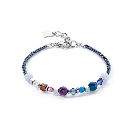 Браслет Coeur de Lion, Purple-Blue, 4345/30-0807